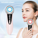 LED Facial Massagers Electric Face Cleaning Equipments Women's Vibration Facials Equipment Eye Massager Skincare Beauty Device