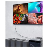 Multiviewer Quad Screen 4X1 Compatible 4K60hz Multi Monitor Switcher PIP 90° 180° Flip 8 Display Modes
