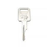 2pcs Bobcat key is applicable to S550, s185 skid steer loader, sweeper key, s331 / S160 Excavator parts