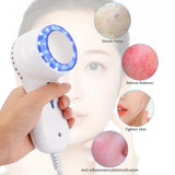 Cold Hammer 3 Color LED Light Facial Skin Lifting Tighten Ice Healing Beauty Machine Photon Rejuvenation Massager Shrink Pores