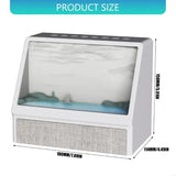 New Unique Bedsides Alarm Clock Gift Wake Up Light Multiple Natural Sounds Adjustable Light Setting Sunrises Effect