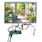17" 1920x1080 High Brightness IPS Lcd screen With Diver Board Kits