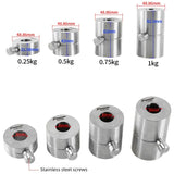 Stainless Steel Counterweight Weight Hammer Inner Hole 20mm for Astro Telescope 0.25kg/0.5kg/0.75kg/1kg