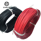 2025 Solid Copper Wire Super Soft Heating Silicone Rubber Wire High Temperature 3KV High Flexible Silicone Cable 14awg-24awg