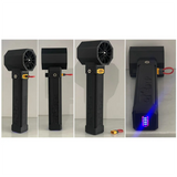 B59B- Fan Handheld Powerful Air Blower LED Lighting Turbo Fan 64Mm Brushless Motor Electric Duct Fan US Plug