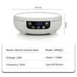 1300W Electric Ceramic Stove Heating Furnace Multifunctional Tea Maker Electric Heating Plate Tea Stove Water Boiler 220V