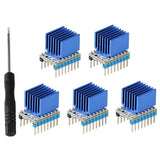 5X TMC2130 V1.0 Stepper Motor Driver Assembly Kit w/ Heat Sink & Screwdriver