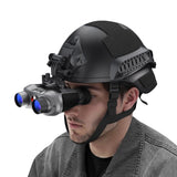VR303 Head Mounted Rechargeable 4K UHD Video Photo 3D VR Infrared Night Vision Goggles Head Mount Binoculars for 1000m Distance
