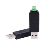 6X PC USB To RS485 RS485 Interface Converter Serial Adapter Compatible + PLC
