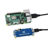Raspberry Pi Zero USB HUB HAT (B) Expansion Board 4x Extended USB 2.0 Ports Optional USB HUB BOX for Raspberry Pi Zero W WH