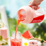 Portable Wireless Juicer USB Rechargeable Electric Blender Mixer Machine Orange Juicer Cup for Fitness And Outdoor