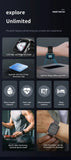 FOBASE LX306 New 2.02 Inch Men's Bluetooth Call Smart Watch Sports Fitness Tracker Heart Monitor For Android IOS