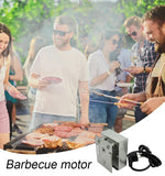 220V Electric Heavy-Duty Meat BBQ Rotisserie Rotating Motor Eletric Grill Barbecue Use Metal Rotisserie Motor USB Accessories