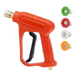 M22-15Mm Adapter& 4 Quick Connect Nozzles With Swivel Pressure Washer Handle Pressure Washer Attachments