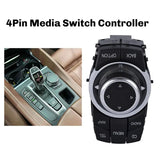 Central Console Joystick Controller 4Pin Media Switch For BMW 1 3 5 6 X1 X5 X6- Part Numbers 65829231116 6582-9231116