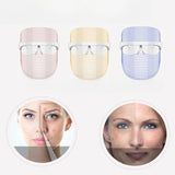 3-color Wireless LED Beauty Mask Home Photon Red Light Masks Beauty Device Skin Rejuvenation Spectrometer Skincare Instrument