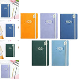 2024 Planner Daily Account ,A5 Thick Paper, 156 Sheets/312 Pages to Do List Notebook for Travel New Year Gifts Office Business
