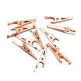 10PCS 35MM Pure Copper Alligator Clip Crocodile Electrical Clamps Testing Probe Meter Boot Car Auto Battery Alligator Clip New