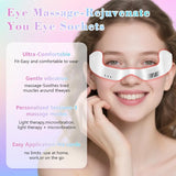Red Light Therapy Eye Mask Rechargeable Anti Aging Wrinkle Reduction Treatment Eye Care Device Skin Rejuvenation Facial Beauty