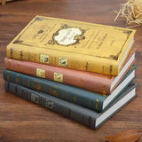 Retro A5 Magic Book Notebook Smooth Writing Paper Magic Diary Book Paper Thickening Record Book School