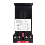 New Intelligent Digital Temperature And Humidity Controller 3M Sensor Cable 48*48MM Din Rail Mounted For Breeding And Incubation