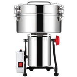 4500G Powder Grinder Grain Crusher Spice Grinder Large High Capacity Commercial Stainless Steel Pure Copper Motor Grinder