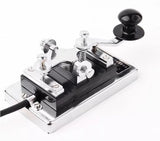 K4 CW Morse Keyer Code Key 6.5mm  Shortwave Radio Morse Code Electric Key