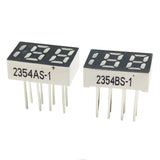 2354AS/BS LED Digital Tube 0.25 inch 188 2.5 Digits Common Cathode/Common Anode Highlight Red Light 7-Segment LED Display