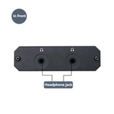 TDA1305T Hifi USB Audio Decoder Card - Mobile OTG PCM2706, 20-20KHZ, Type-C Input & Dual AUX Outputs