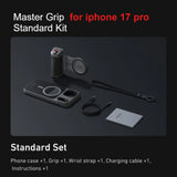 TELESIN Phone Camera Grip for IPhone17 Pro / Pro Max  with Phone Case Remote Shutter Handheld Handheld Photography Accessories