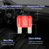 28 Pieces Maxi Blade Fuse Assortment, 20A 30A 40A 50A 60A 70A Big Fuse Kit,  Large Size Fuses for Car, SUV, Motorcycle, Truck