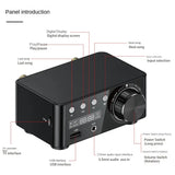 Bluetooth digital power amplifier D class home mini audio small hifi fever lossless player 100W