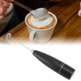 Handheld Electric Frother Mini Foam Maker for Drinks Eggs Seasonings Battery Powered Kitchen Appliance