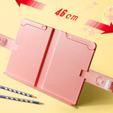 Gifts Adjustable Desktop Reading Rack Tablet Stand with Book Clip Book Stand Solid Color Children's Reading Stand