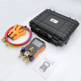 HTI New HT-750 Digital Pressure Gauge Refrigeration Vacuum  Manifold Tester Refrigerant Meter