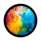 5inch Round LCD Screen Capacitive Touch Screen 1080x1080 Aluminum Alloy Shell