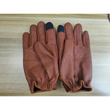 Motorcycle Protection Retro Cowhide Equipment Men's Leather Gloves Autumn and Winter Women's Cycling Touch Screen Gloves