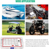 345Pcs Car Electrical Wire Terminal Pins Connector Kit 1/1.5/1.8/2.2/2.8/3.5mm Connector Pins Terminal Automotive Crimp Pins