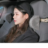 Car Multifunctional Adjustable Headrest Neck Protection Pillow Car Memory Cotton Driver and Passenger Seat Bracket Headrest