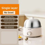 400W Electric Egg Boiler Breakfast Machine Multicooker Food Steamer Automatic Home Kitchen Appliance with Timer 220V