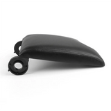 Black Leather Armrest Center Console Lid Cover For BMW E46 3 Series 1998-2006 Black Replacement Parts Accessories