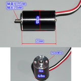 1 PC Three Phase Brushless Motor 1-2S Micro Model Aircraft Brushless Motor Front Ball Bearing High Spee Inner Rotor 6000KV Motor