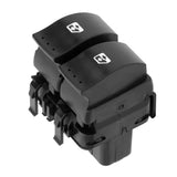 8200060045 Double Power Window Switch Button Front Right Passenger Side for Renault Clio II Megane MK2 Vauxhall Opel Vivaro