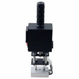 Hand-Held Leather Hot Foil Stamping Machine Copper Mould Wooden Paper LOGO Labeling Soldering Embossing Tool Heating Size 8*10cm