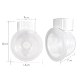 Wearable Invisible Breast Pump – Hands-Free, Low Noise Electric Feeder with Adjustable Suction & Modes | Portable Set
