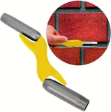 Brick Jointer Tool Set-Ergonomic Design, 4 Sizes(1/2, 5/8, 3/4, 7/8 Inch), Steel Handle& Protective Cover Included