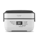 1.5L Electric Lunch Box Portable Rice Cooker Double Layer Liner Bento Box Cooking Pot Food Container Steamer Lunch Box 220V