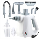 With 9 Attachments Handheld High-Temperature Cleaners For Home, Mattress, Floors, Couch Clean EU Plug