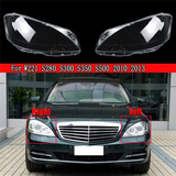1Pair Front Head Light Lens Cover Housing Headlight Shell Lampshade Part For  W221 S280 S300 S350 S50