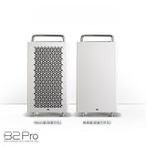 B2Pro Micro ATX Case Full Aluminum Matx Desktop Chassis Computer Fits Matx/Atx/Sfx Power Supply &240 Water Cooling
